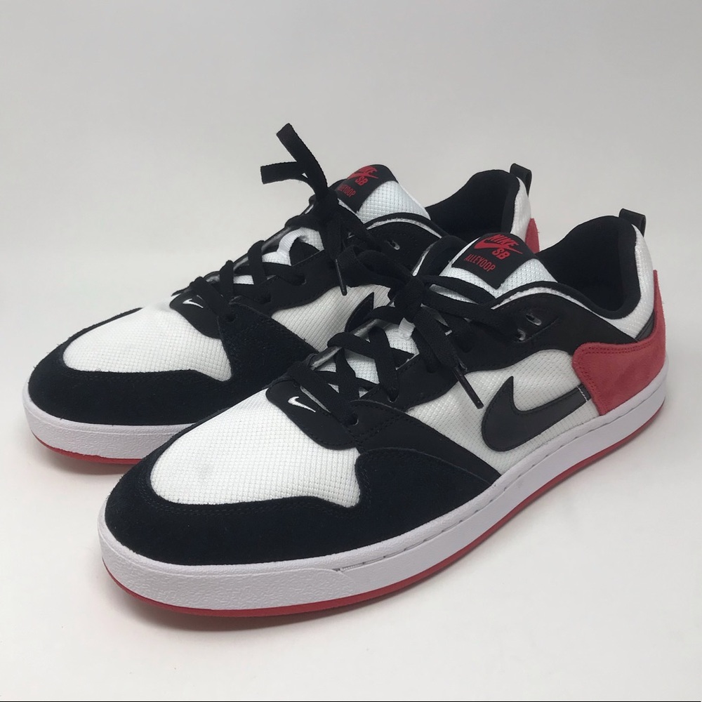Nike SB Alleyoop Dunk Chicago Black Toe Bred NEW!